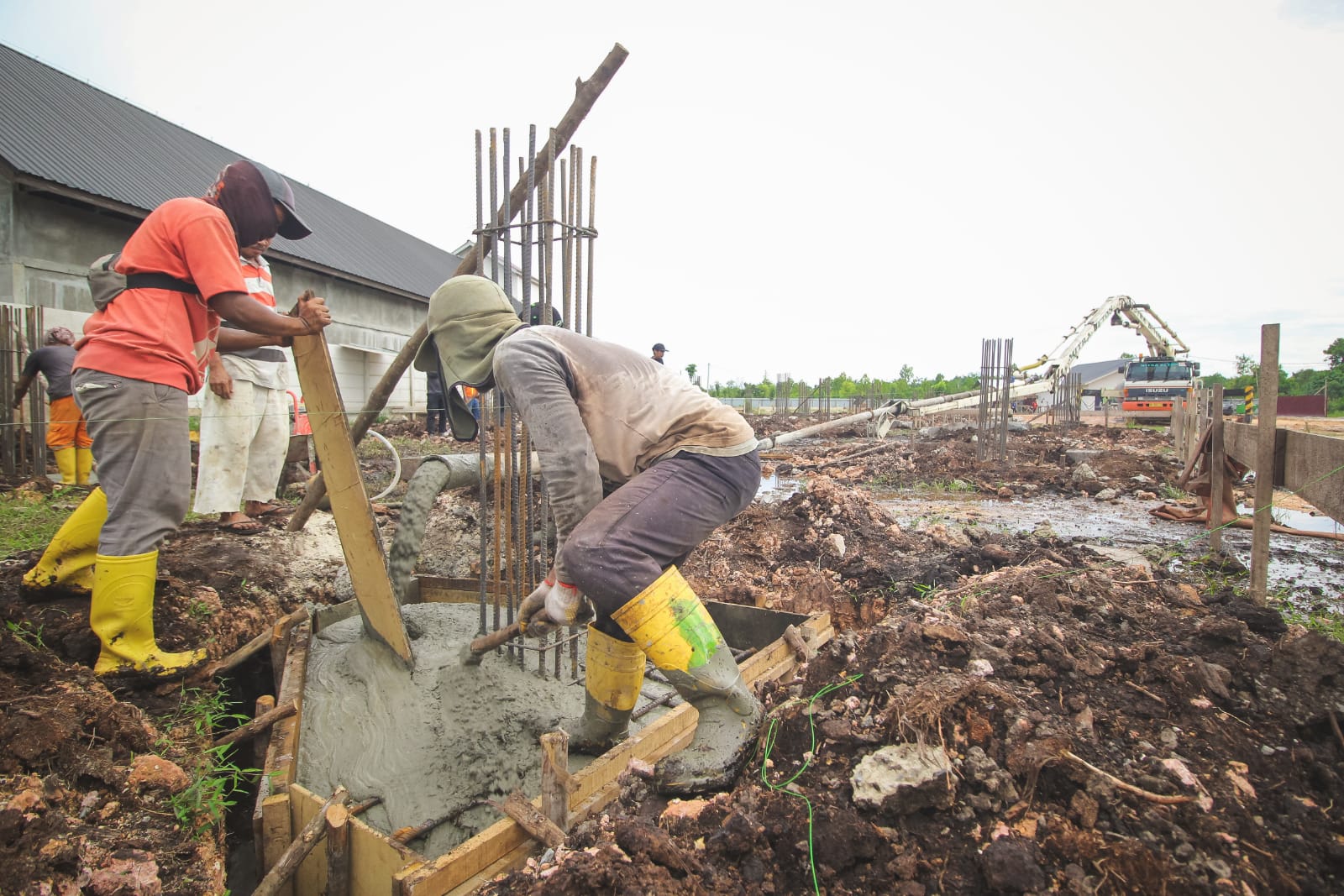 Progres Blok A (Asrama)